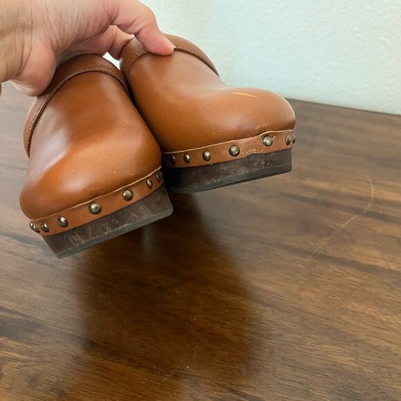 Madewell The Cecily Clog in Oiled Leather Cottagecore Boho Minimalist - Picture 6 of 12
